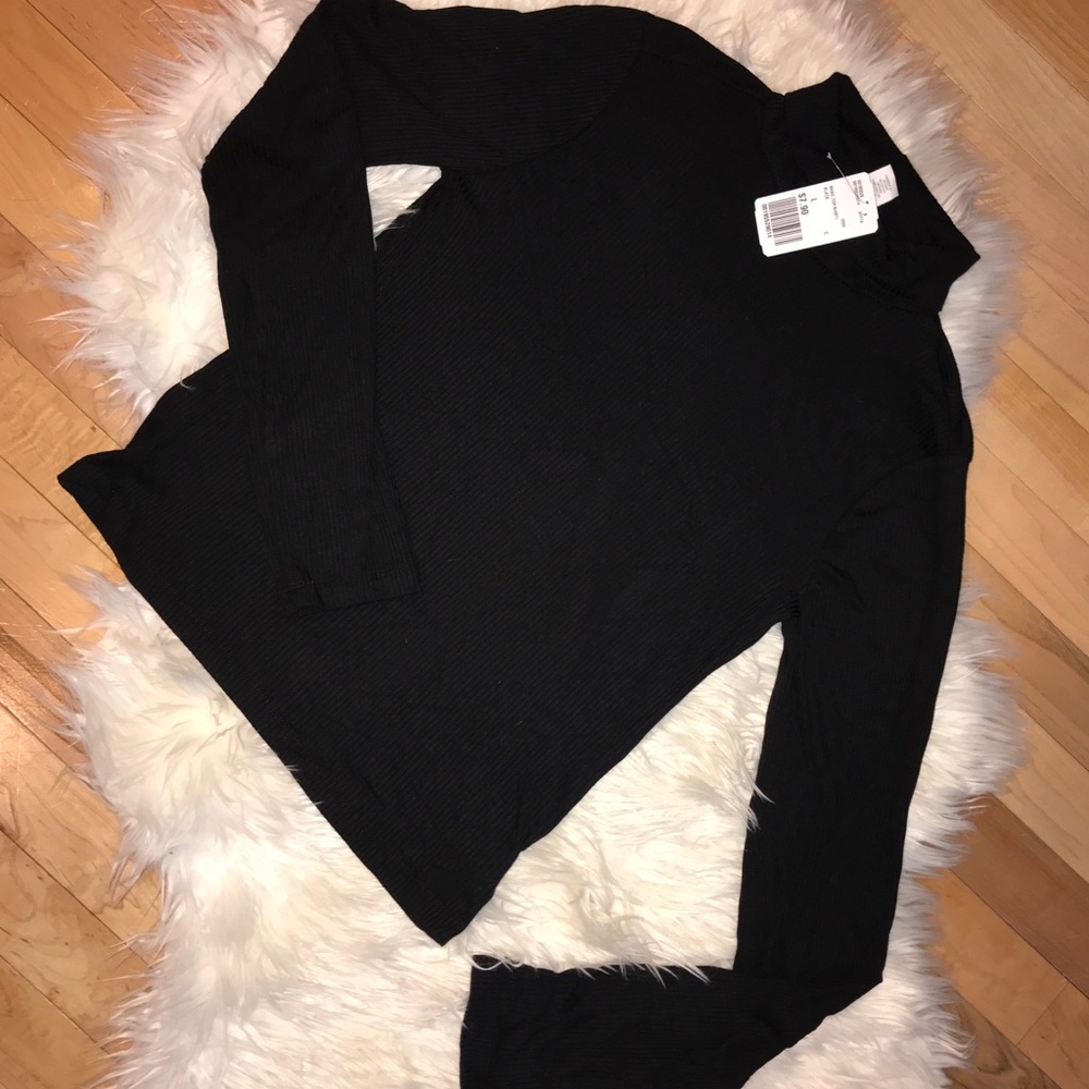Black turtle neck